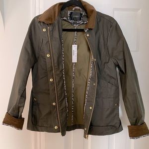 Jcrew liberty print utility jacket